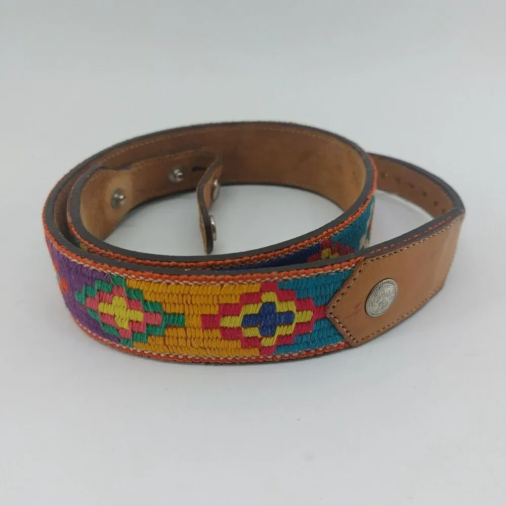 Dun Dee Yoakum Texas USA Western Multicolored Weaved Southwestern Replacement 28